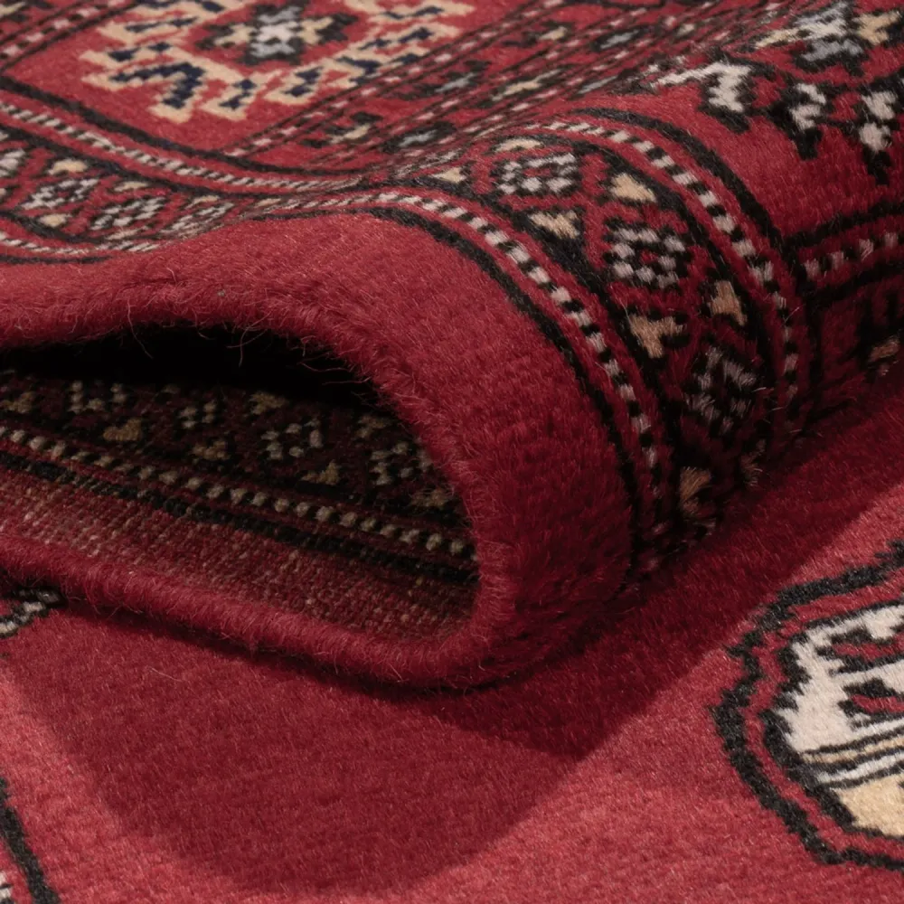 Løper Pakistan teppe - 322 x 82 cm - rød
