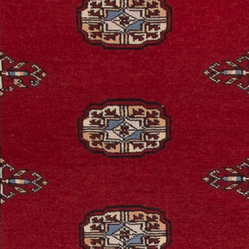 Løper Pakistan teppe - 323 x 80 cm - rød