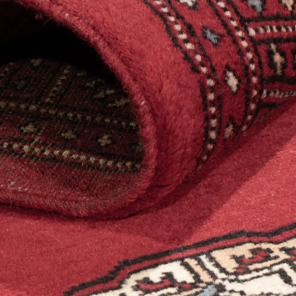 Løper Pakistan teppe - 323 x 80 cm - rød
