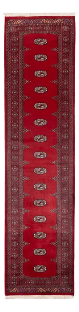 Løper Pakistan teppe - 331 x 81 cm - rød