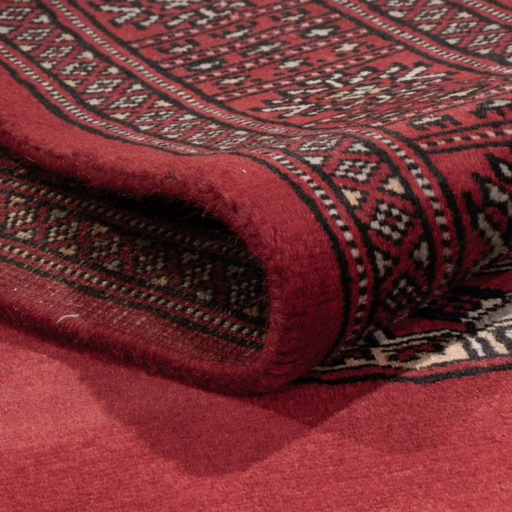 Løper Pakistan teppe - 331 x 81 cm - rød