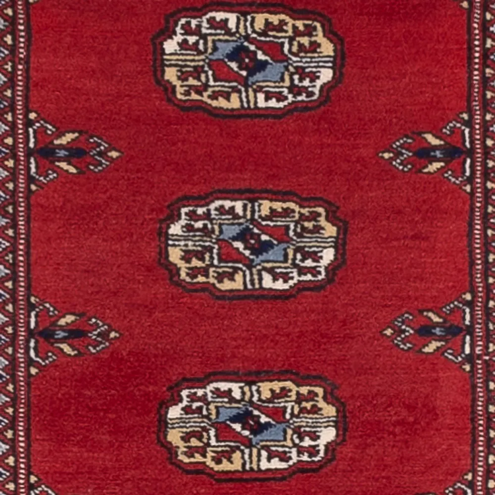 Løper Pakistan teppe - 331 x 77 cm - rød