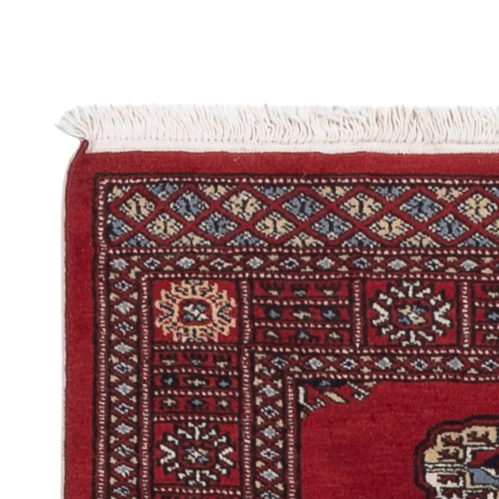Løper Pakistan teppe - 331 x 77 cm - rød