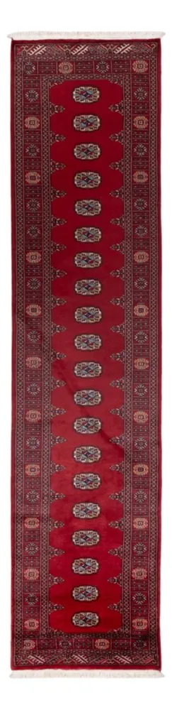 Løper Pakistan teppe - 343 x 77 cm - rød