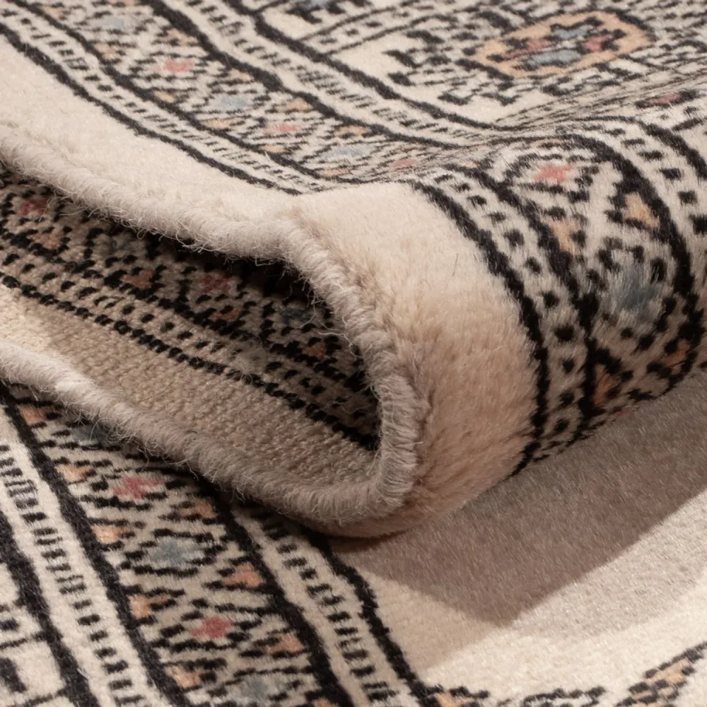 Løper Pakistan teppe - 351 x 78 cm - beige