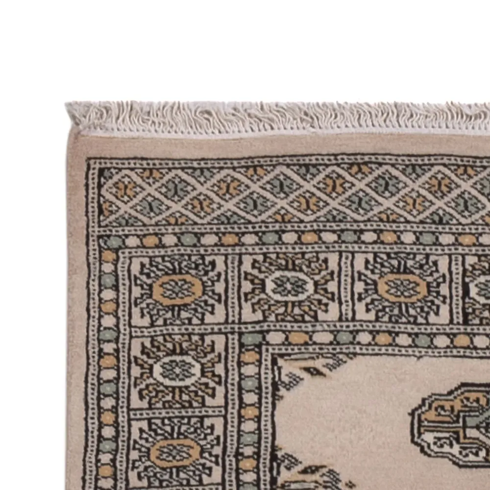 Løper Pakistan teppe - 361 x 79 cm - beige