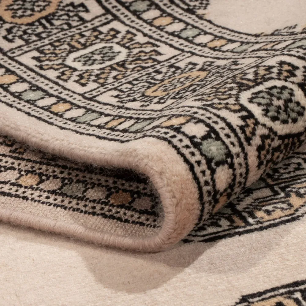 Løper Pakistan teppe - 361 x 79 cm - beige