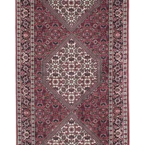 Løper Persisk teppe - Bijar - 198 x 77 cm - rød