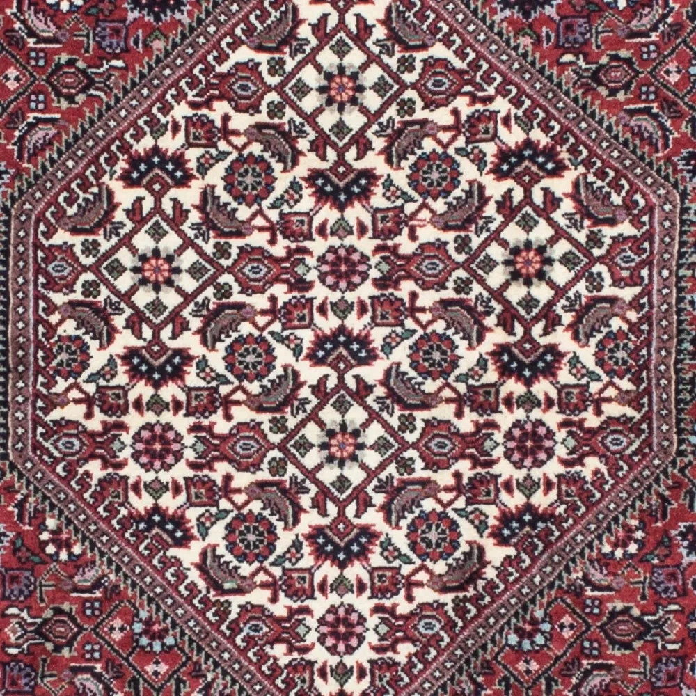 Løper Persisk teppe - Bijar - 198 x 77 cm - rød