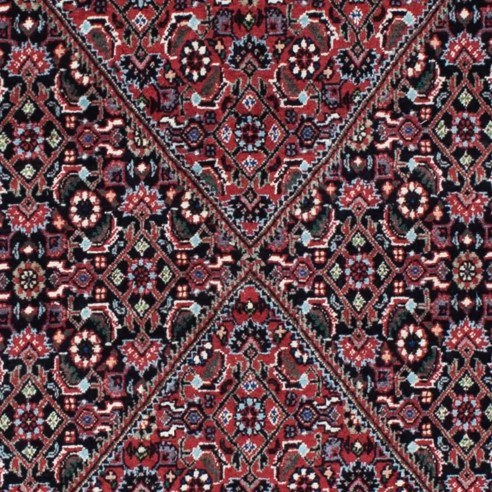 Løper Persisk teppe - Bijar - 205 x 73 cm - mørkeblå