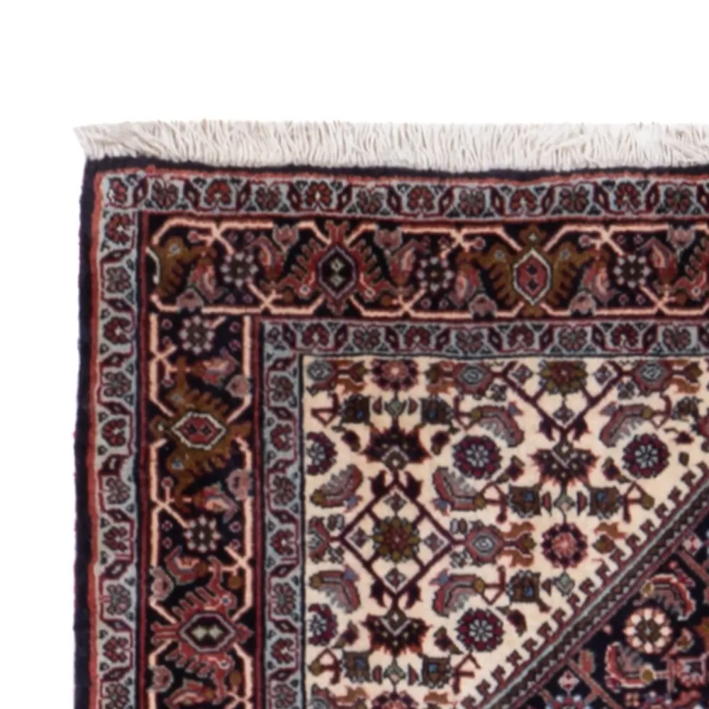 Løper Persisk teppe - Bijar - 210 x 77 cm - mørk brun