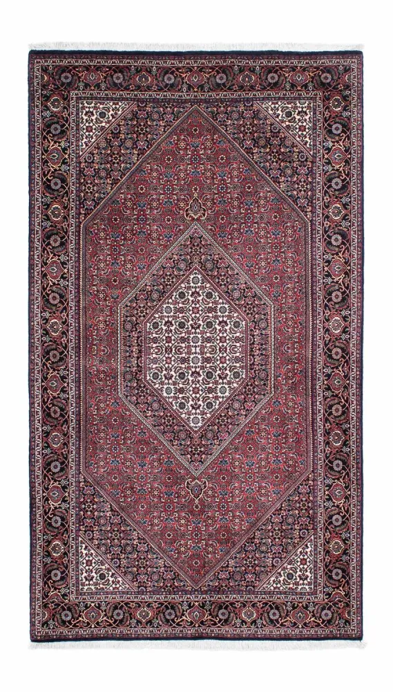 Løper Persisk teppe - Bijar - 225 x 128 cm - lys rød