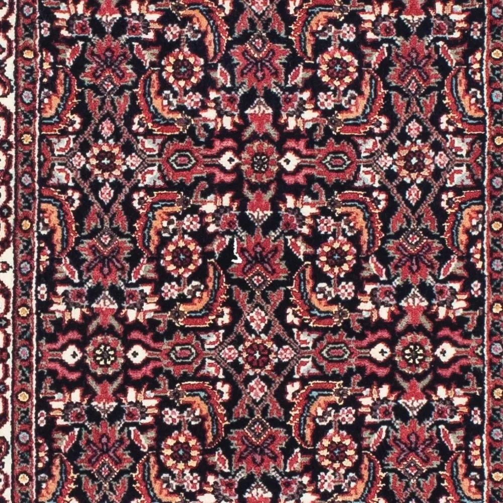 Løper Persisk teppe - Bijar - 225 x 61 cm - mørkeblå