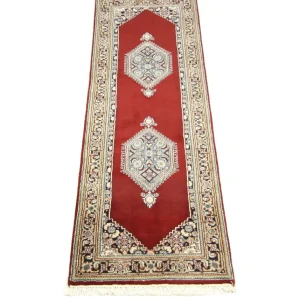 Løper Persisk teppe - Bijar - 245 x 75 cm - rød