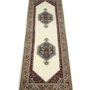 Løper Persisk teppe - Bijar - 263 x 77 cm - beige