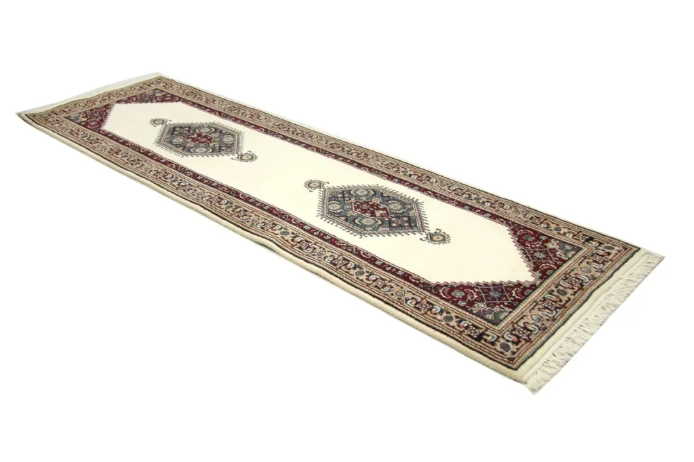 Løper Persisk teppe - Bijar - 263 x 77 cm - beige