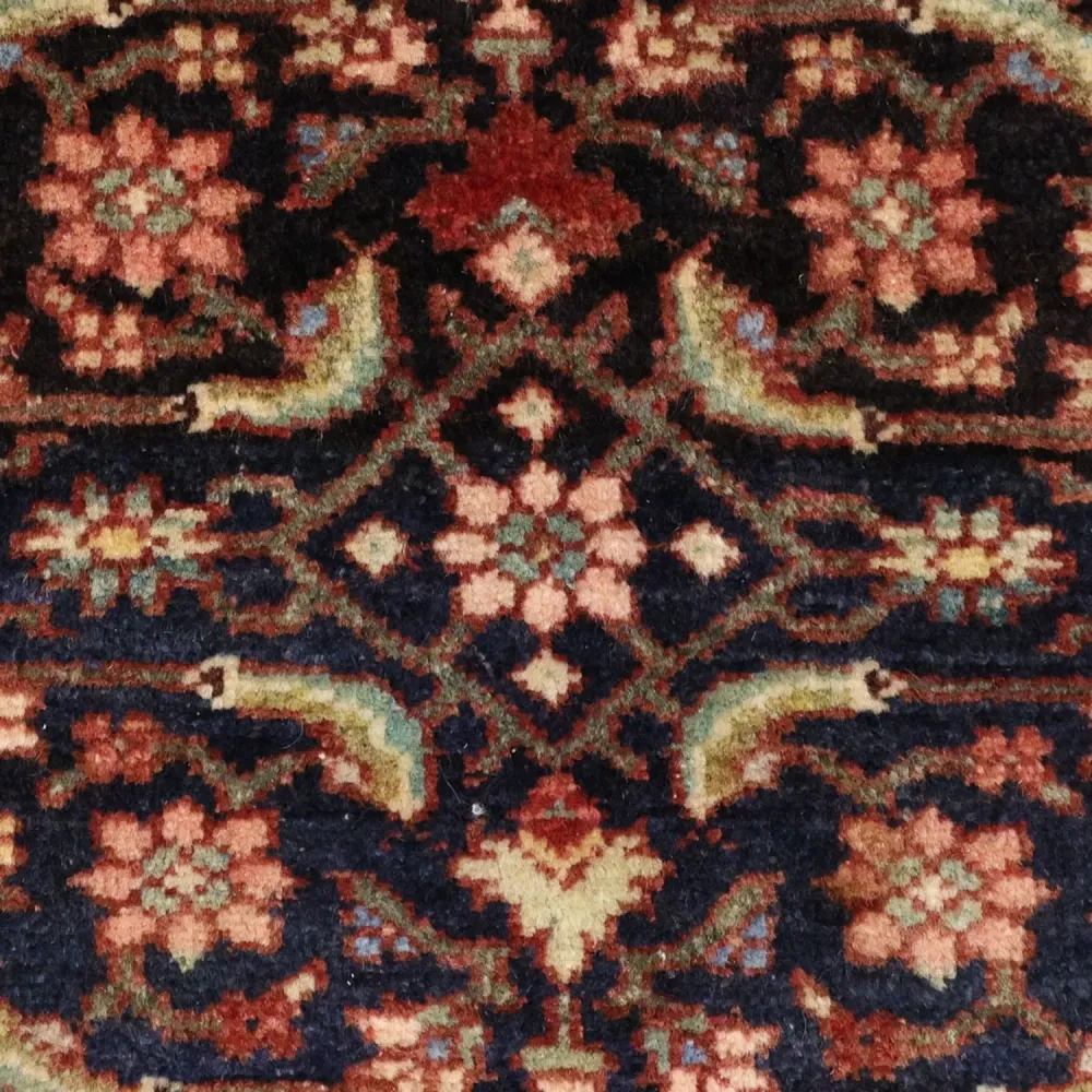 Løper Persisk teppe - Bijar - 276 x 146 cm - mørk rød
