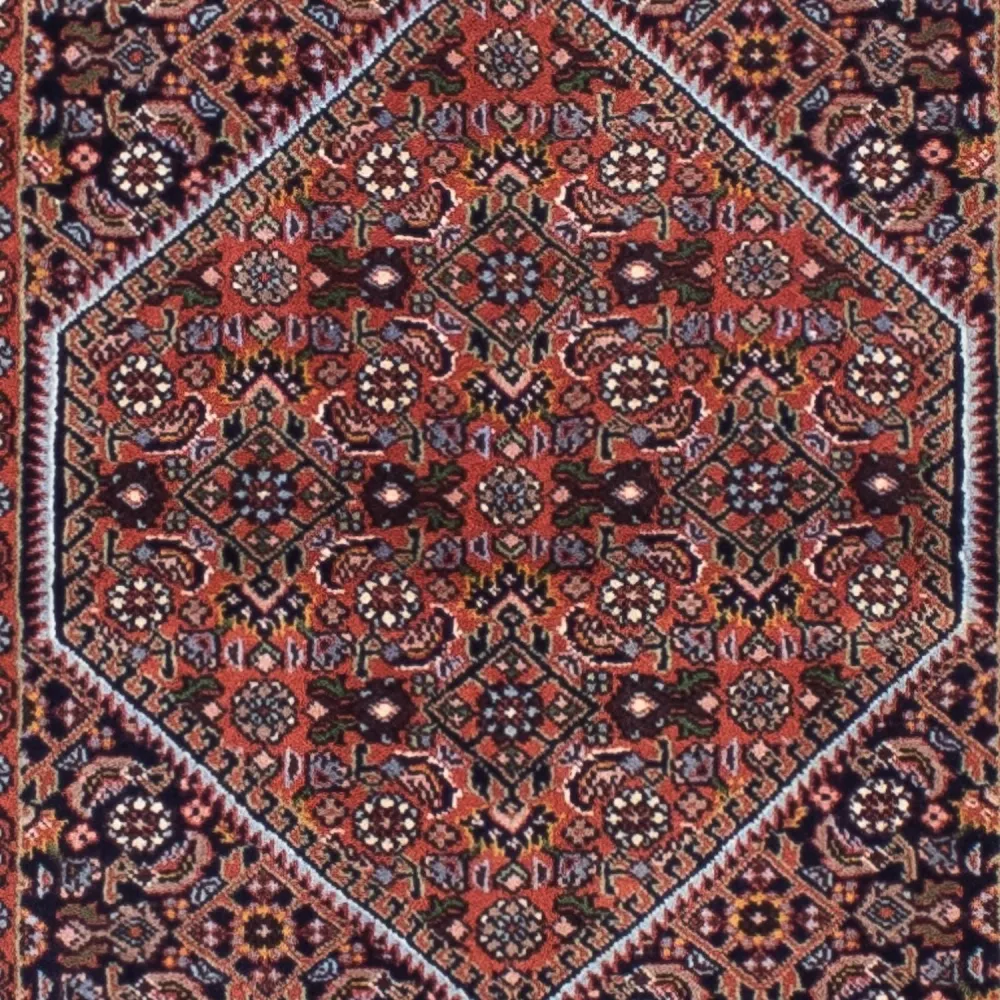 Løper Persisk teppe - Bijar - 291 x 70 cm - mørkeblå
