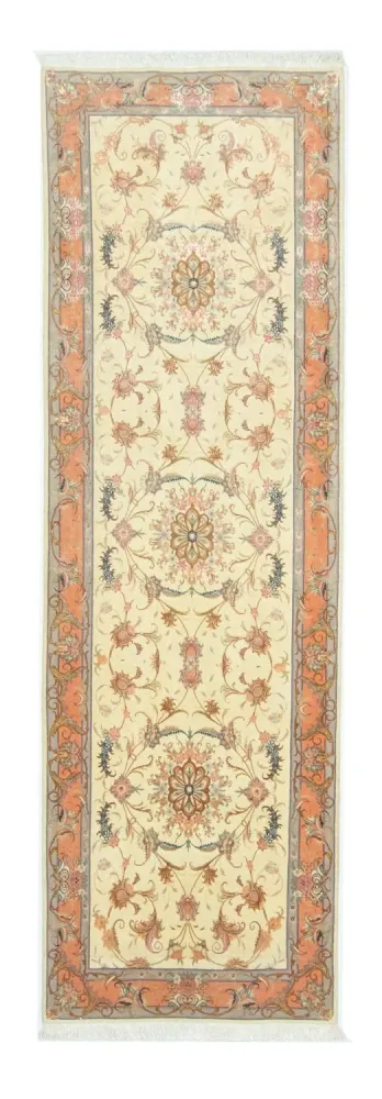 Løper Persisk teppe - Bijar - 294 x 87 cm - beige