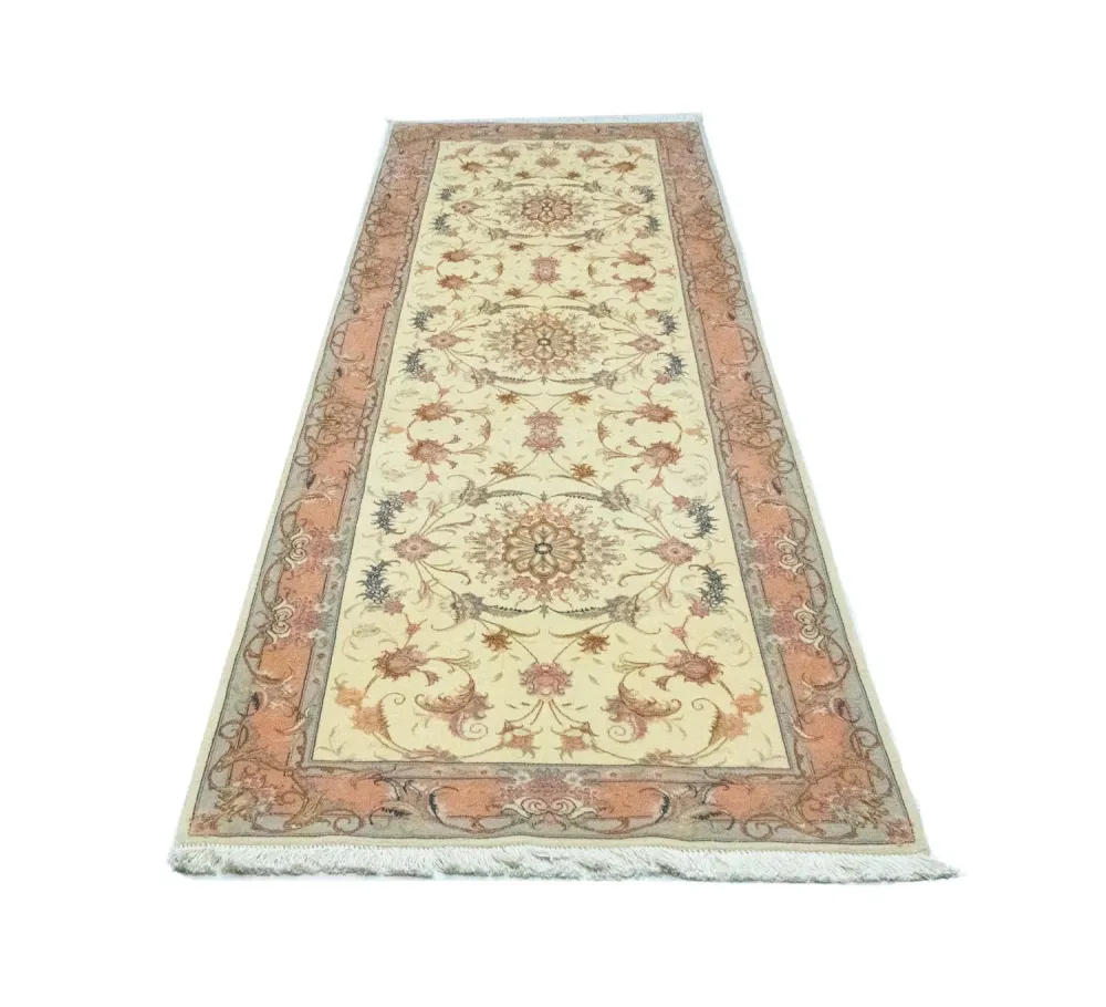 Løper Persisk teppe - Bijar - 294 x 87 cm - beige