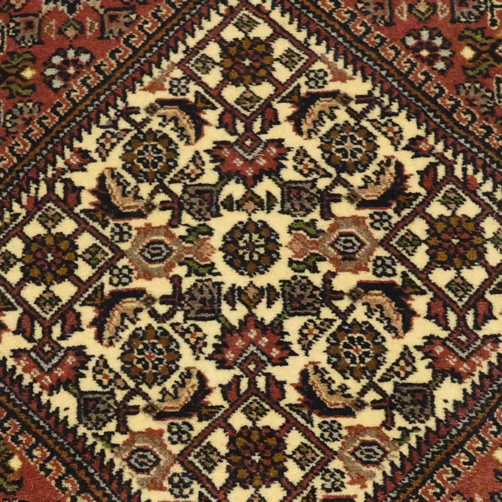 Løper Persisk teppe - Bijar - 297 x 82 cm - terrakotta