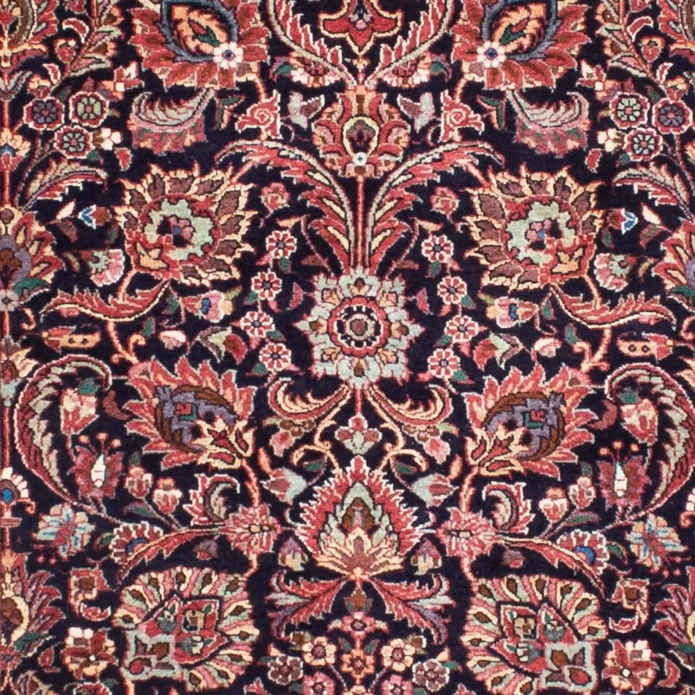 Løper Persisk teppe - Bijar - 298 x 83 cm - mørkeblå