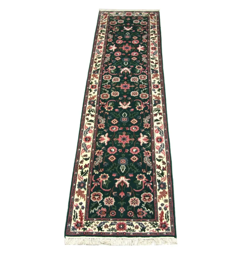 Løper Persisk teppe - Bijar - 303 x 78 cm - blå