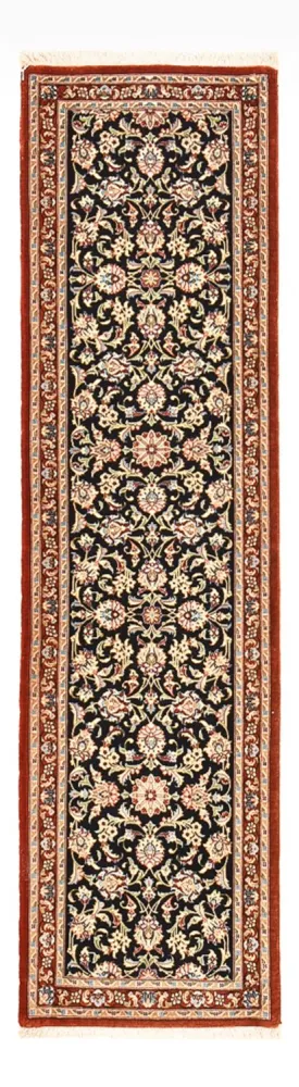 Løper Persisk teppe - Ghom - Royal - 196 x 54 cm - mørkeblå