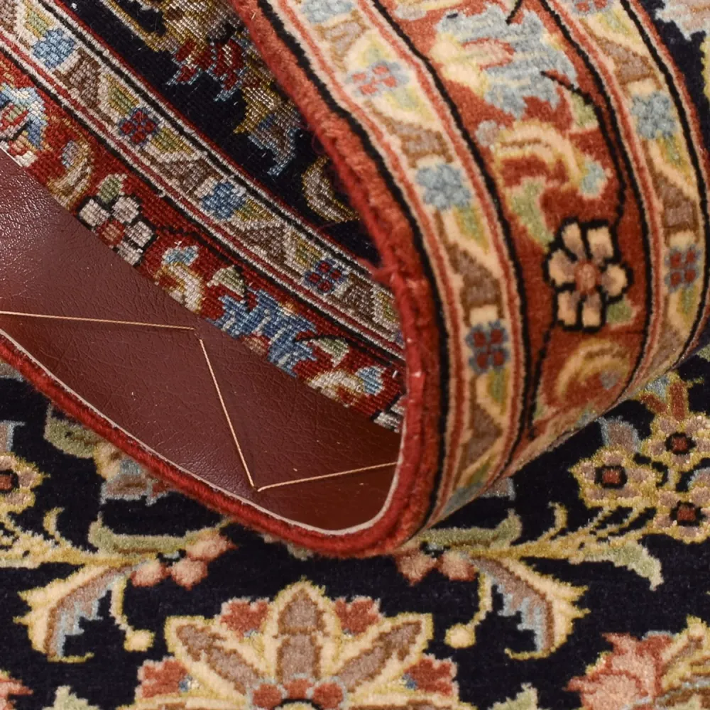 Løper Persisk teppe - Ghom - Royal - 200 x 50 cm - mørk beige