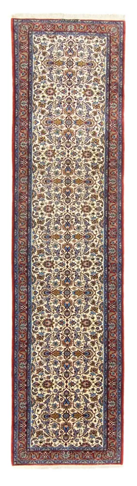 Løper Persisk teppe - Isfahan - premium - 364 x 90 cm - beige