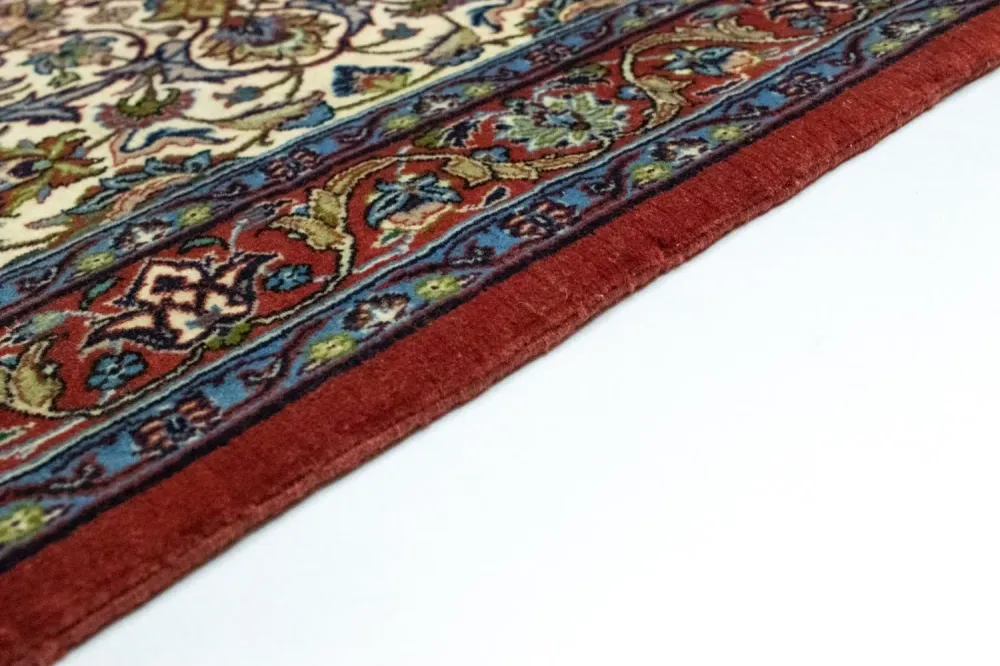 Løper Persisk teppe - Isfahan - premium - 364 x 90 cm - beige