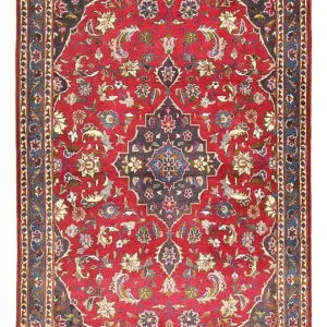 Løper Persisk teppe - Keshan - 188 x 103 cm - rød