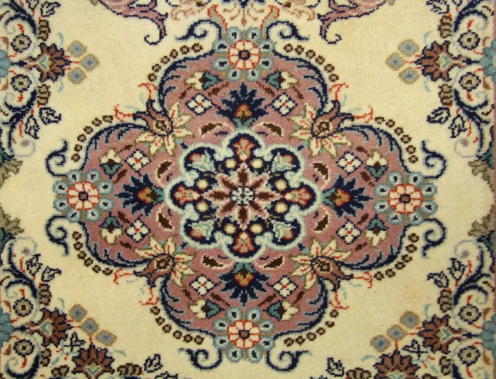 Løper Persisk teppe - Keshan - 300 x 82 cm - blå