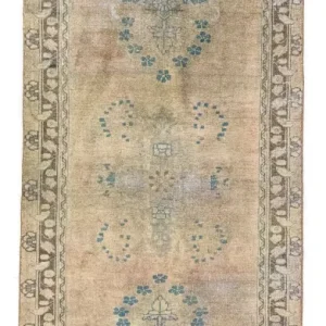 Løper Persisk teppe - Keshan - 305 x 120 cm - brun