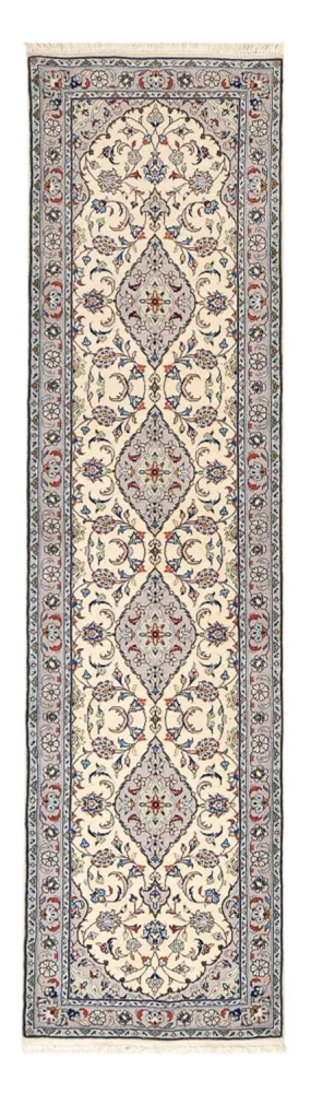 Løper Persisk teppe - Keshan - 311 x 80 cm - beige