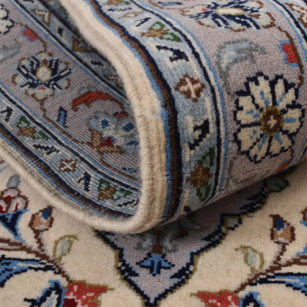 Løper Persisk teppe - Keshan - 311 x 80 cm - beige