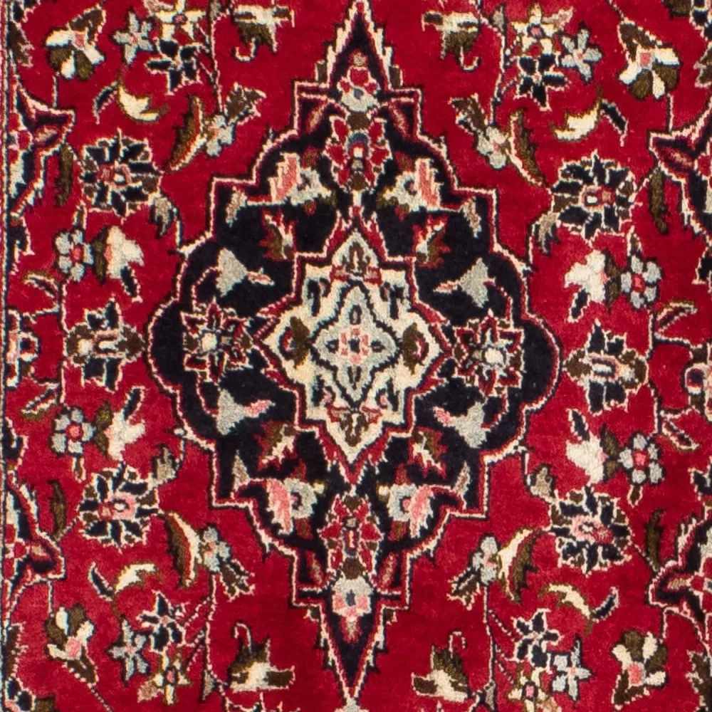 Løper Persisk teppe - Keshan - 340 x 98 cm - mørk rød