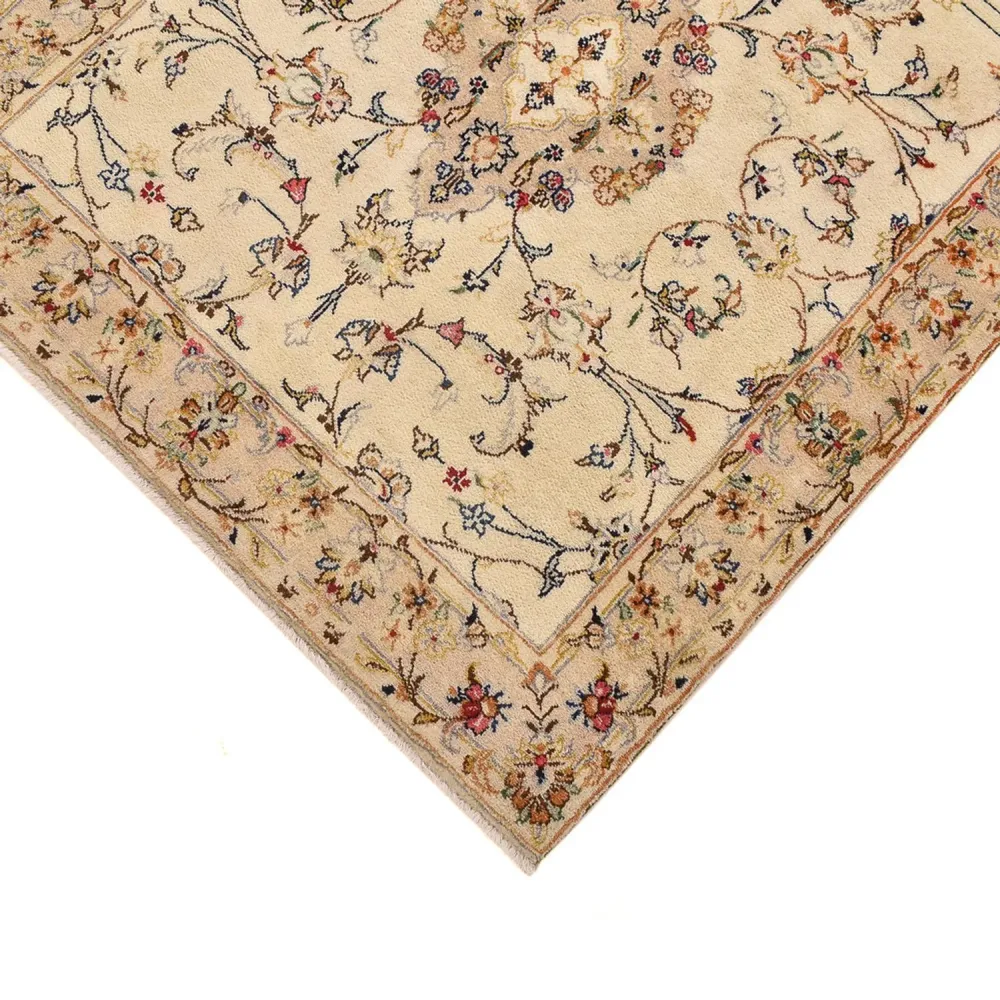 Løper Persisk teppe - Keshan - 385 x 98 cm - beige