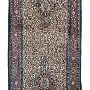 Løper Persisk teppe - klassisk - 191 x 80 cm - beige