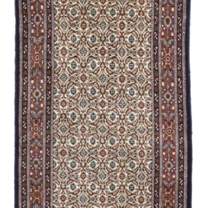 Løper Persisk teppe - klassisk - 191 x 74 cm - beige