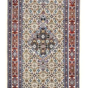 Løper Persisk teppe - klassisk - 289 x 80 cm - beige