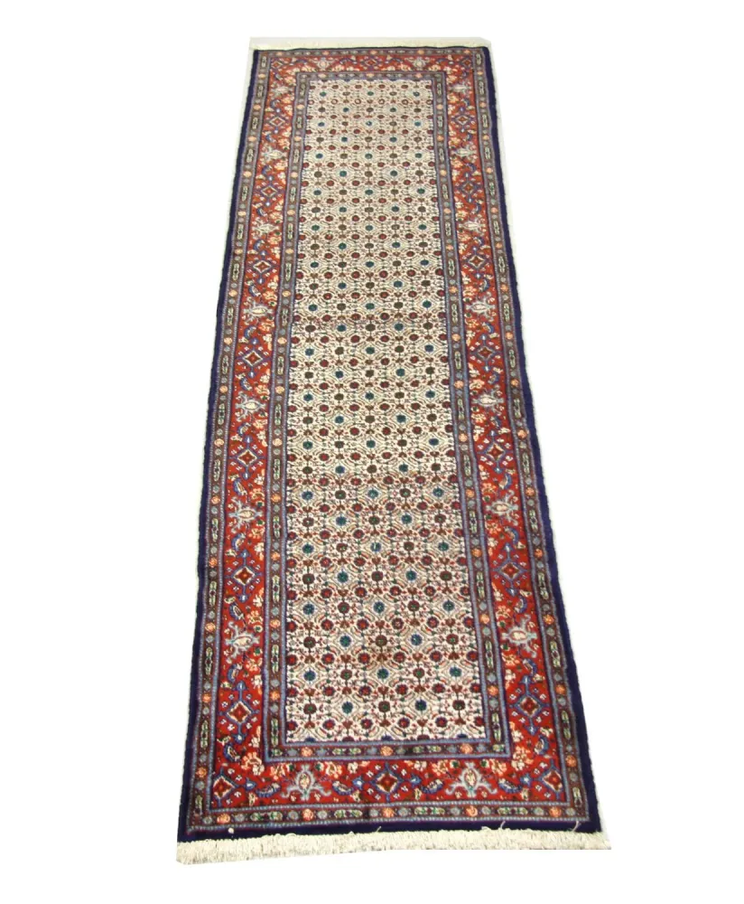 Løper Persisk teppe - klassisk - 290 x 80 cm - blå