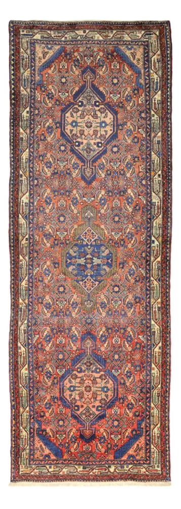 Løper Persisk teppe - klassisk - 332 x 117 cm - flerfarget