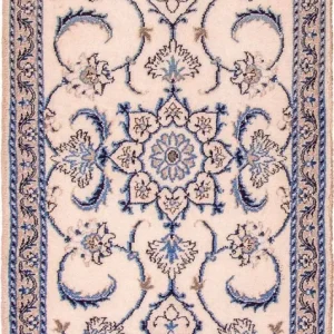Løper Persisk teppe - Nain - 143 x 69 cm - beige