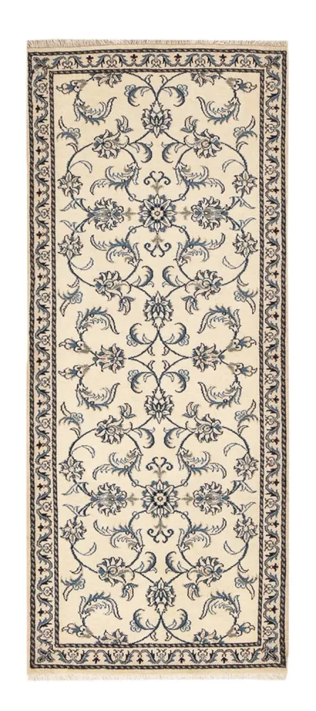 Løper Persisk teppe - Nain - 200 x 80 cm - beige