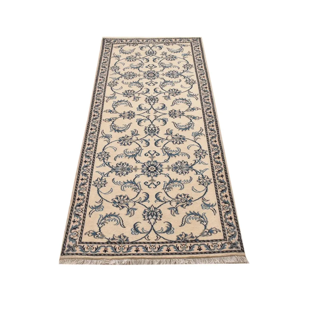 Løper Persisk teppe - Nain - 200 x 80 cm - beige