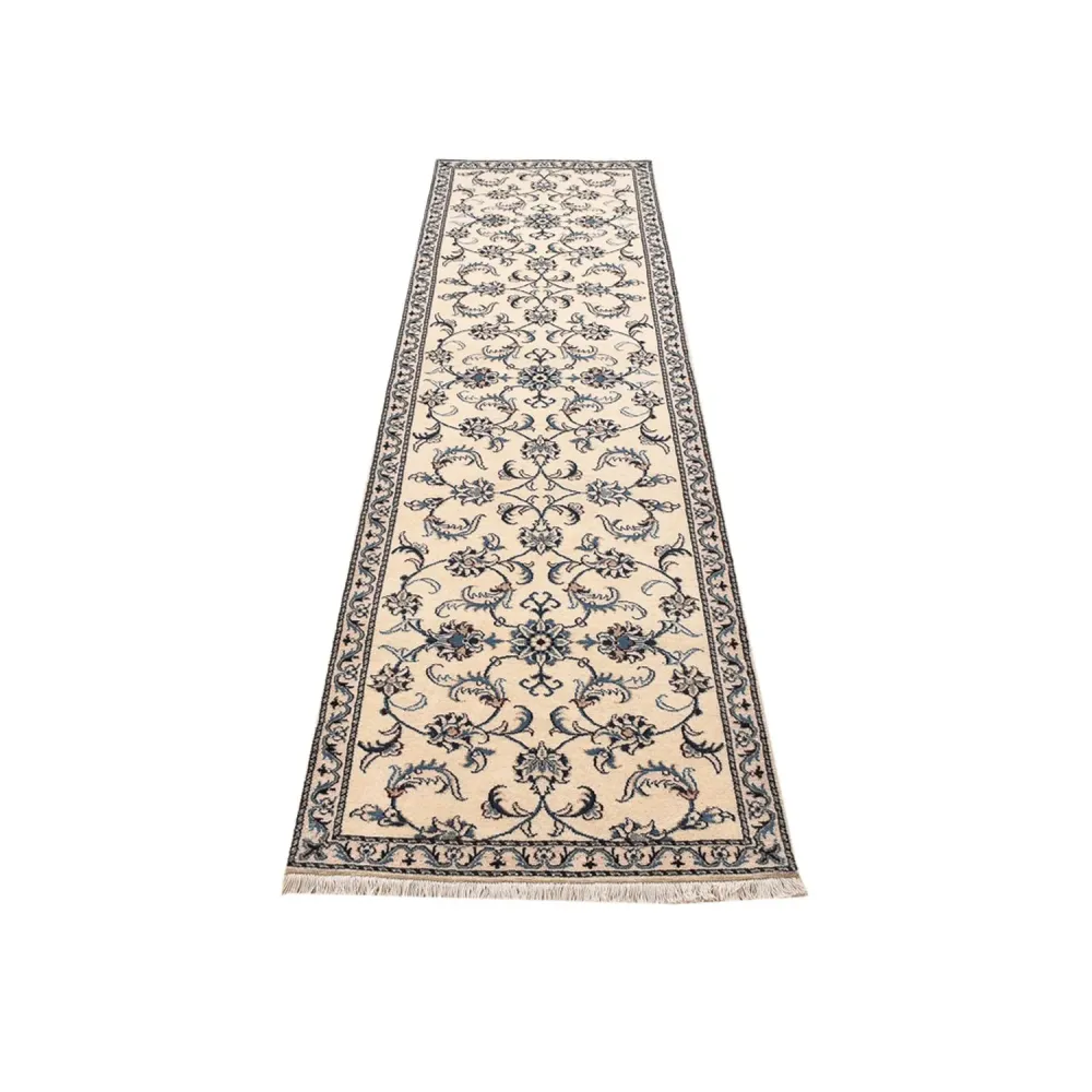 Løper Persisk teppe - Nain - 290 x 80 cm - beige