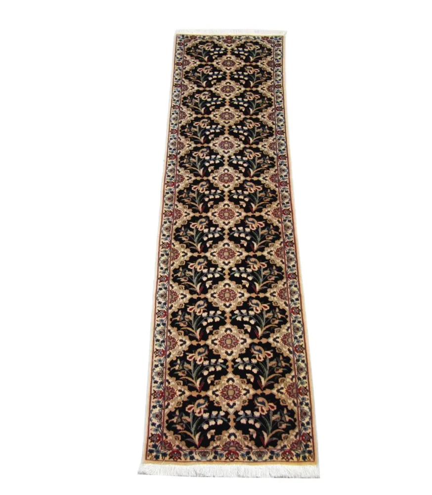 Løper Persisk teppe - Nain - Premium - 203 x 48 cm - blå