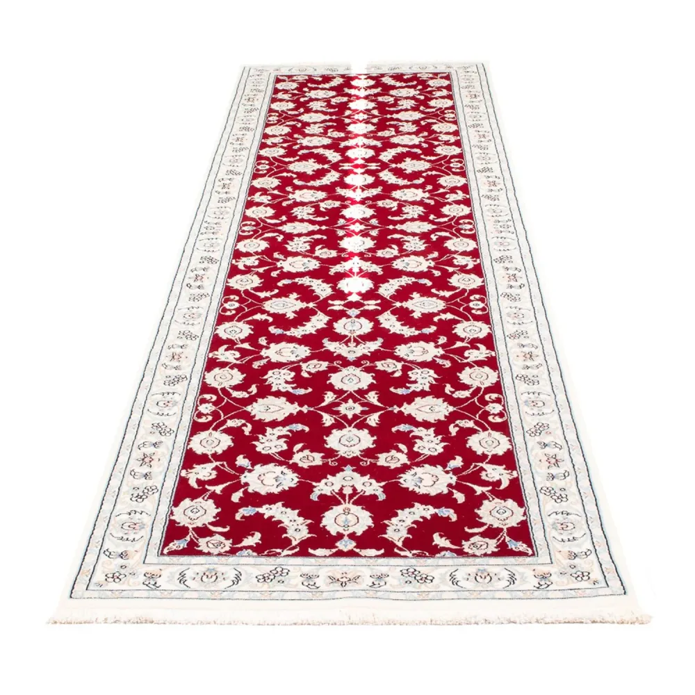 Løper Persisk teppe - Nain - Premium - 292 x 80 cm - rød