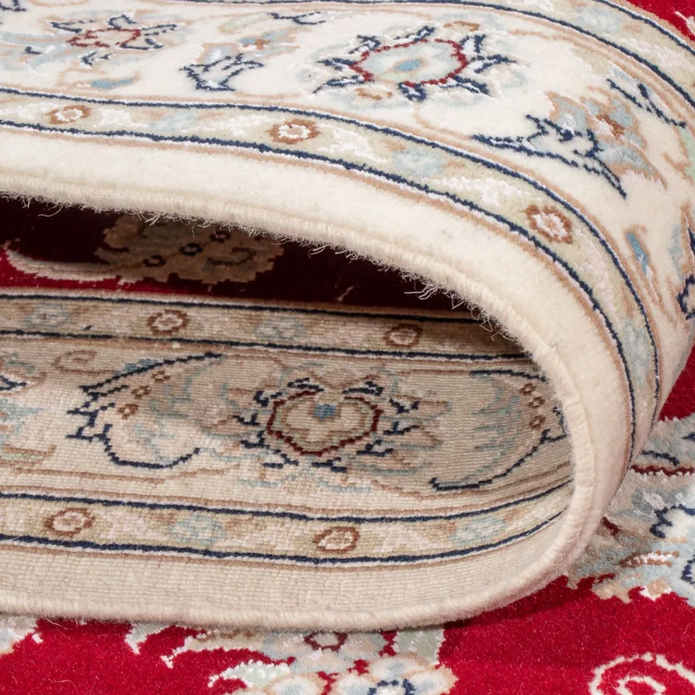 Løper Persisk teppe - Nain - Premium - 298 x 80 cm - rød